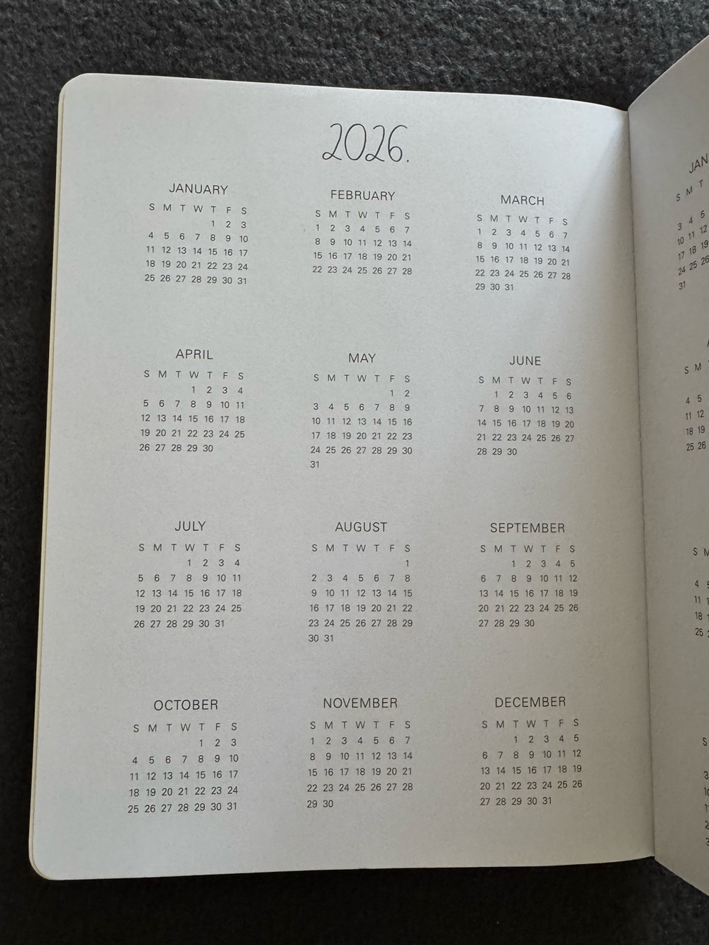 Rae Dunn 2027 Monthly Planner - Picture 4 of 8